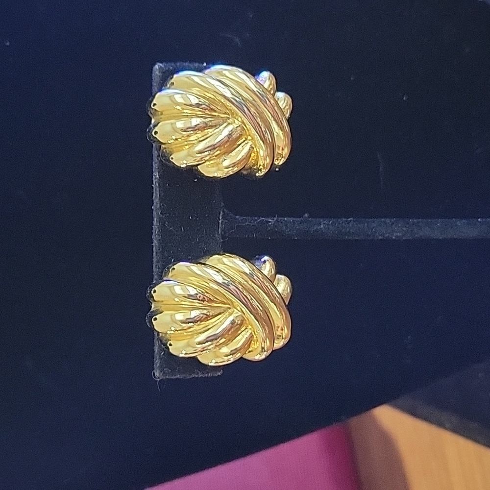 VTG Givenchy clip on earrings